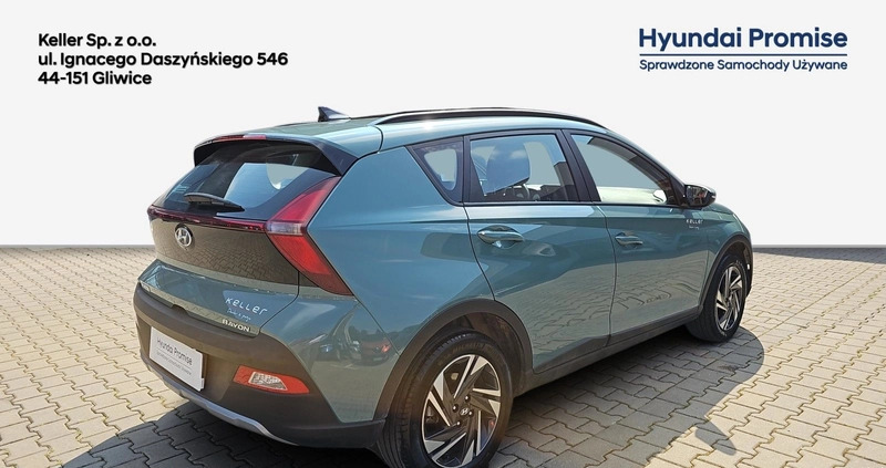 Hyundai Bayon cena 79900 przebieg: 8100, rok produkcji 2022 z Brzeszcze małe 407